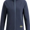 Tived Merino Hoodie naisten huppari, Deep Blue-Lundhags Discount