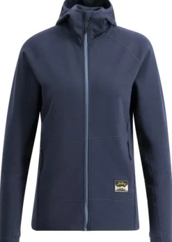 Tived Merino Hoodie naisten huppari, Deep Blue-Lundhags Discount