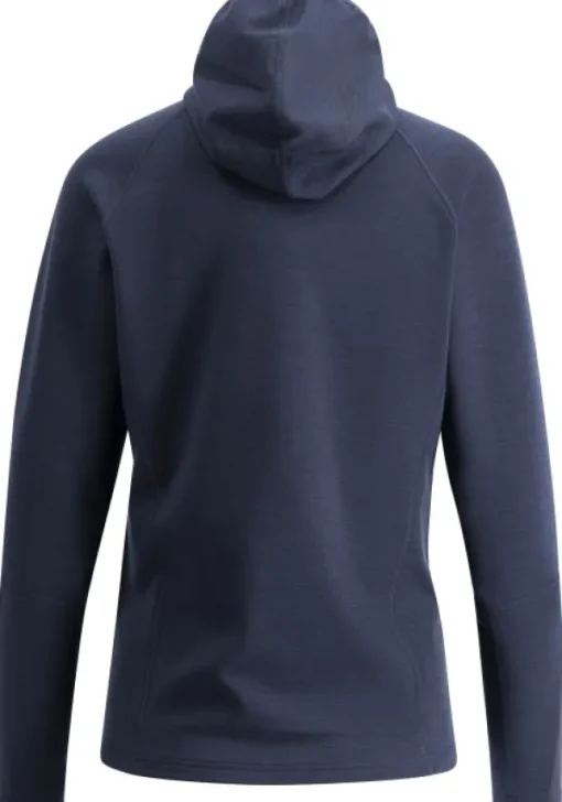 Tived Merino Hoodie naisten huppari, Deep Blue-Lundhags Discount