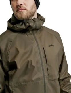 Lundhags Tived Waterproof Jacket takki, Forest Green Clearance