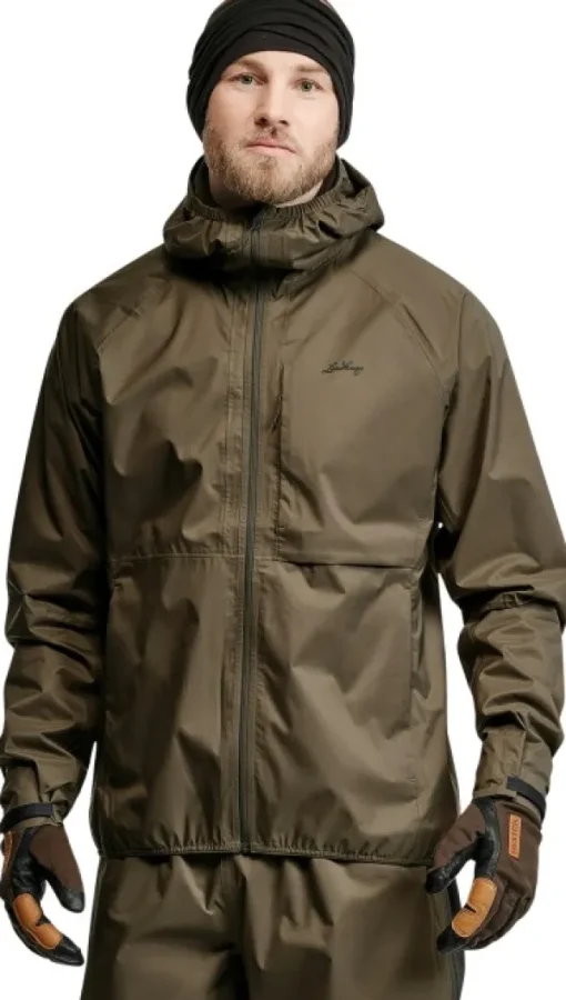 Lundhags Tived Waterproof Jacket takki, Forest Green Clearance