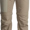 Tived Zip-off Pant katkolahjehousut, vaaleanruskea-Lundhags Clearance
