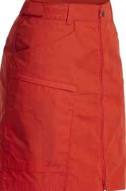 Tiven II Skirt naisten hame, Lively Red-Lundhags Clearance
