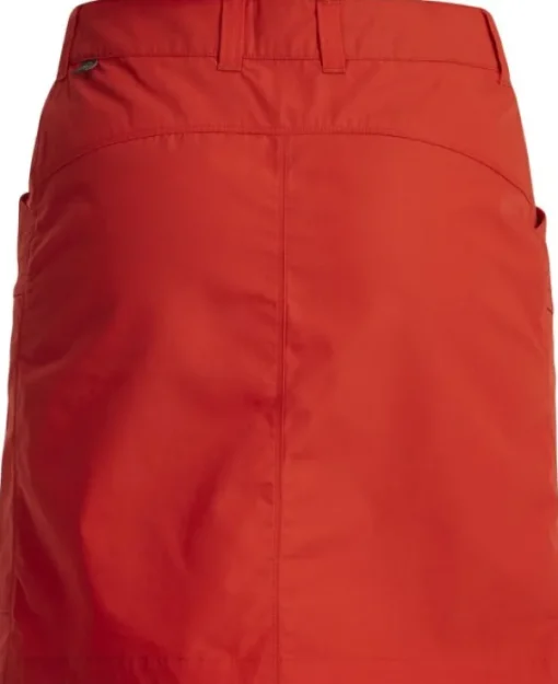 Tiven II Skirt naisten hame, Lively Red-Lundhags Clearance