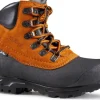 Tjakke Light Mid Slim ulkoilukengät, oranssiruskea/musta-Lundhags New