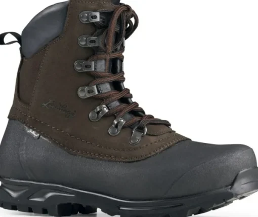 Lundhags Tjakke Mid Unisex retkeilykengät, ruskea/musta Hot