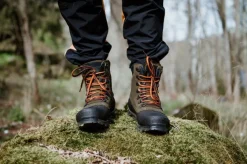 Lundhags Tjakke Mid Unisex retkeilykengät, ruskea/musta Hot