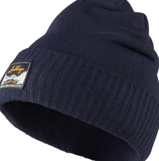 Unisex Knak Beanie pipo, tummansininen-Lundhags Fashion