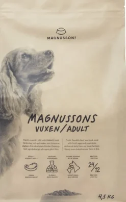 Magnusson Täysikasvuisille Koirille 4,5 kg-Magnusson Petfood Hot