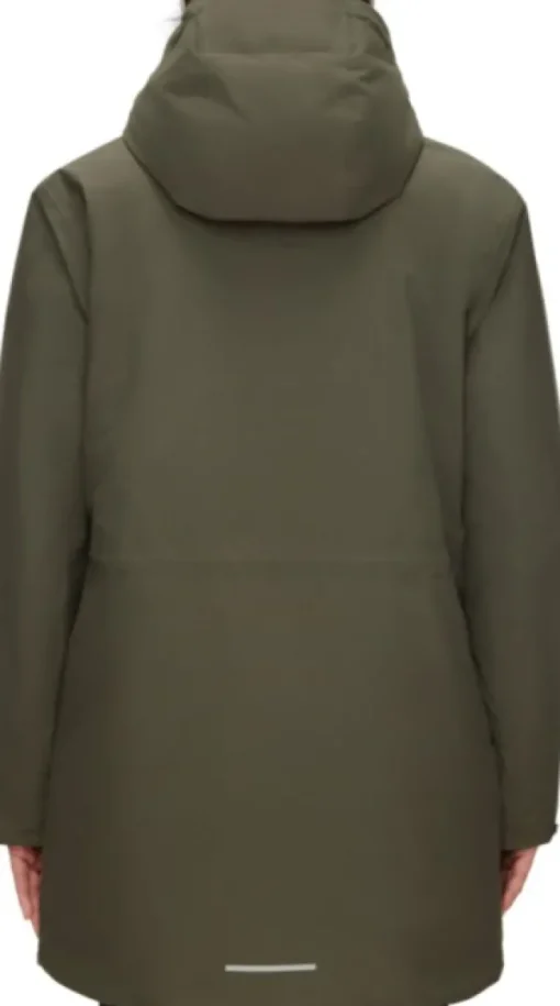 Mammut Chamuera HS Thermo hooded Parka -naisten takki, Iguana Clearance