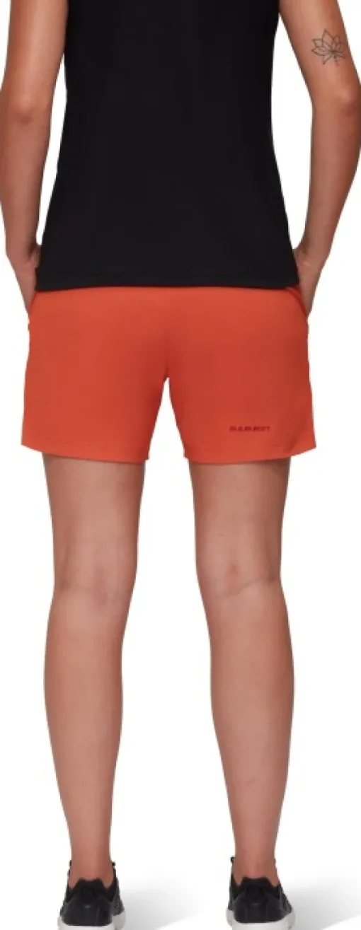 Hueco Shorts Women naisten kiipeilyshortsit, oranssipunainen-Mammut Fashion