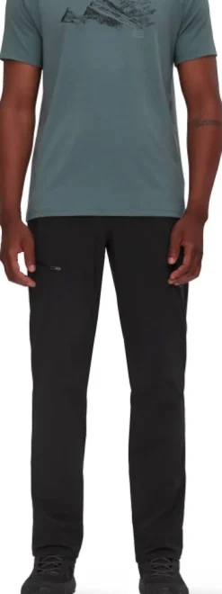 Runbold Pants Men ulkoiluhousut, musta-Mammut Hot