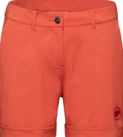 Mammut Runbold Roll Cuff Shorts Women naisten shortsit, punaoranssi Outlet