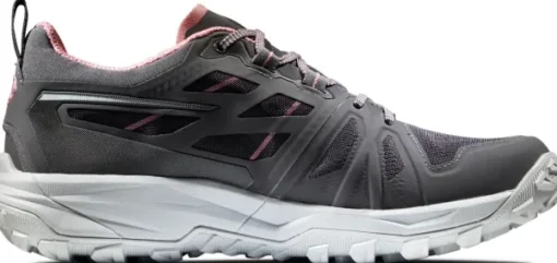 Mammut Saentis Low GTX Women naisten ulkoilukenkä, harmaa/roosa Fashion