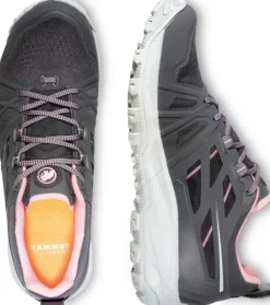 Mammut Saentis Low GTX Women naisten ulkoilukenkä, harmaa/roosa Fashion