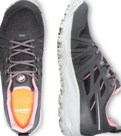 Mammut Saentis Low GTX Women naisten ulkoilukenkä, harmaa/roosa Fashion