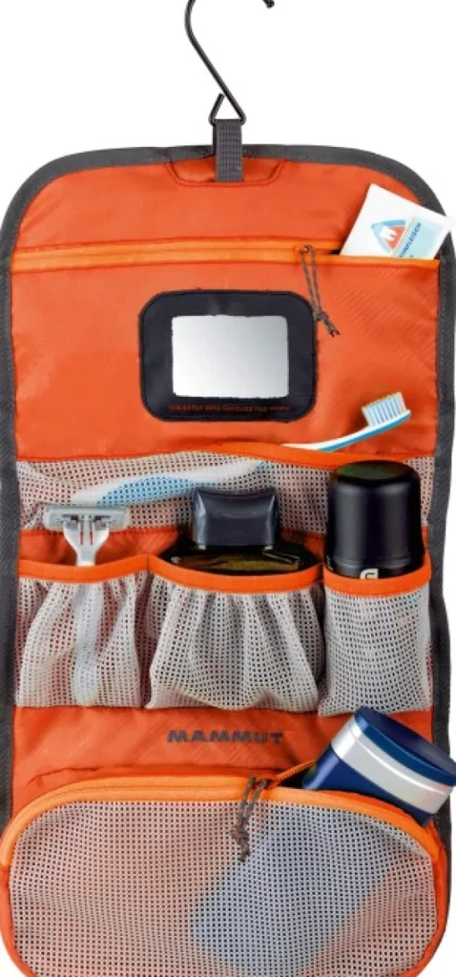 Mammut Washbag Travel Large -hygieniapussi, musta Outlet