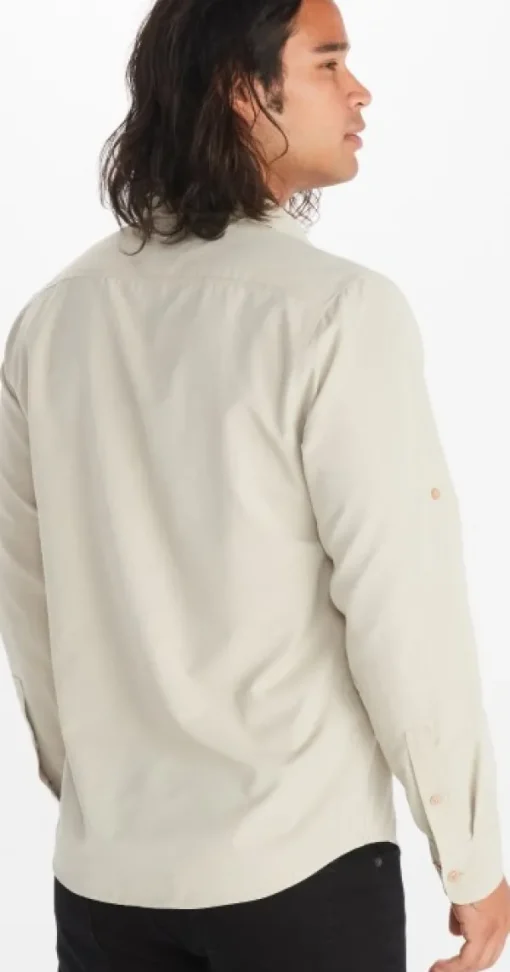 Marmot Aerobora LS paita, valkobeige Clearance