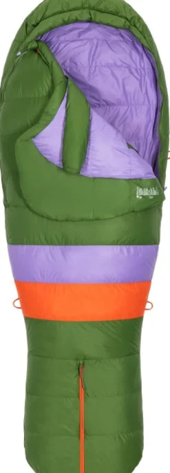 Marmot Angel Fire Long naisten untuvamakuupussi, Foliage/Paisley Purple Hot