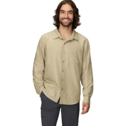 Men's AirExchange LS Chinchilla-Marmot Clearance