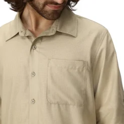 Men's AirExchange LS Chinchilla-Marmot Clearance
