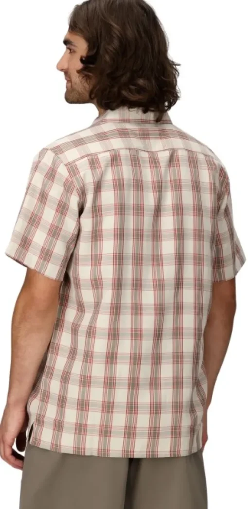 Marmot Men's Eldridge Novelty Classic SS Birch Bark Oliver Plaid Clearance