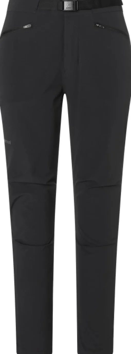 Mountain Active Pant naisten ulkoiluhousut, musta-Marmot Hot