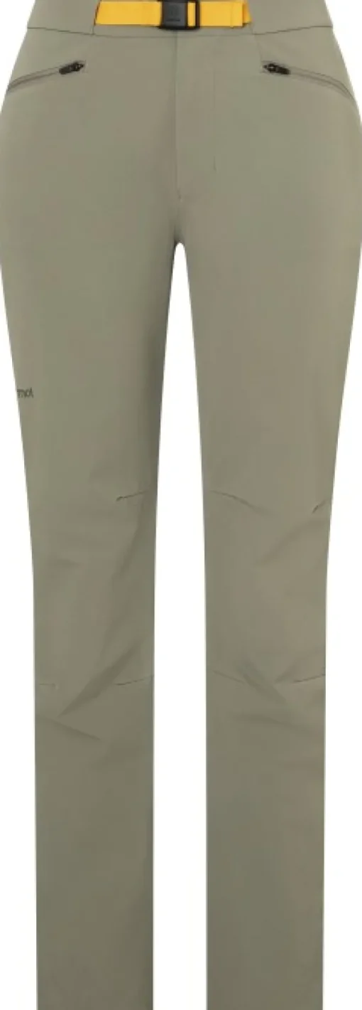 Mountain Active Pant naisten ulkoiluhousut, vaaleabeige-Marmot Hot
