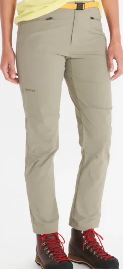 Mountain Active Pant naisten ulkoiluhousut, vaaleabeige-Marmot Hot