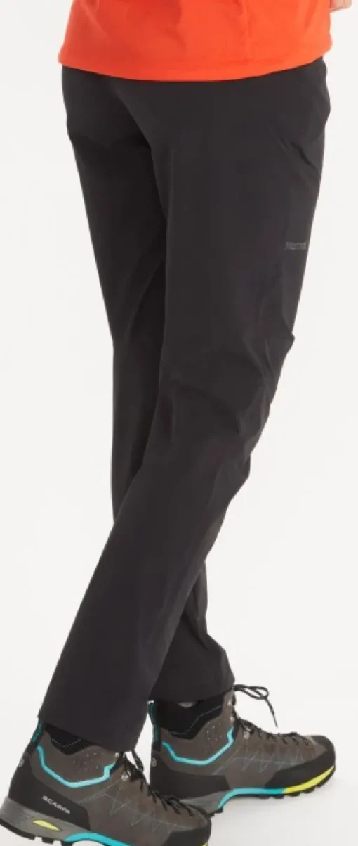 Mountain Active Pant naisten ulkoiluhousut, musta-Marmot Hot