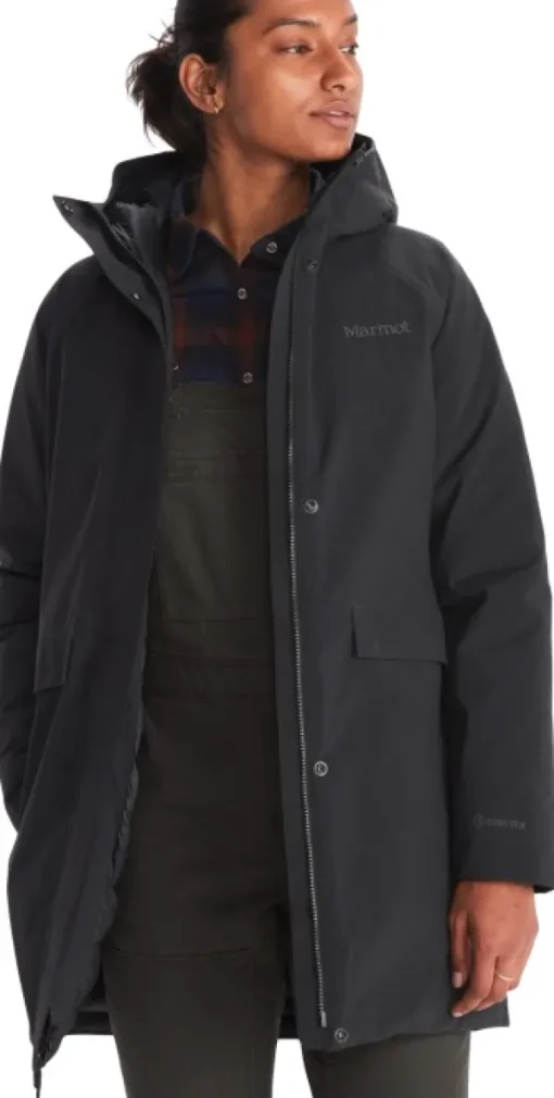 Marmot Oslo GORE-TEX naisten untuvatakki, musta Hot