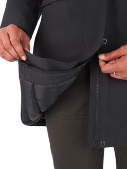 Marmot Oslo GORE-TEX naisten untuvatakki, musta Hot