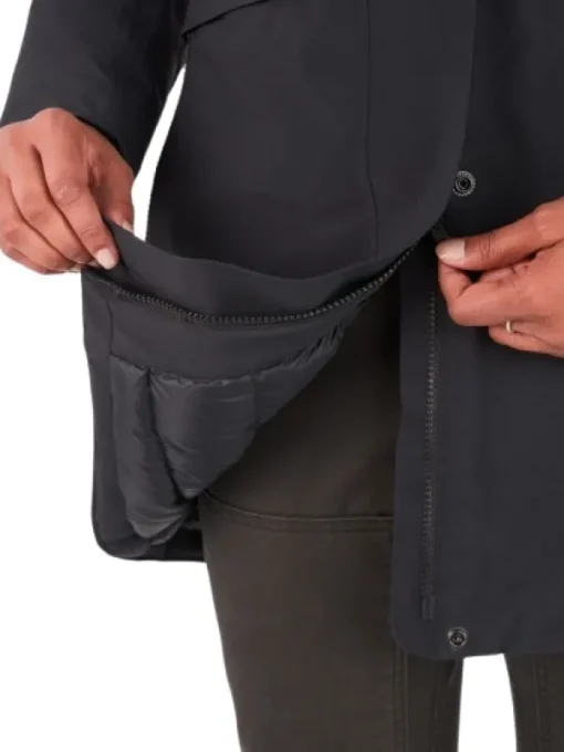 Marmot Oslo GORE-TEX naisten untuvatakki, musta Hot