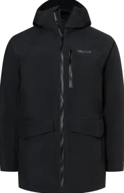Oslo GORE-TEX untuvatakki, musta-Marmot Discount