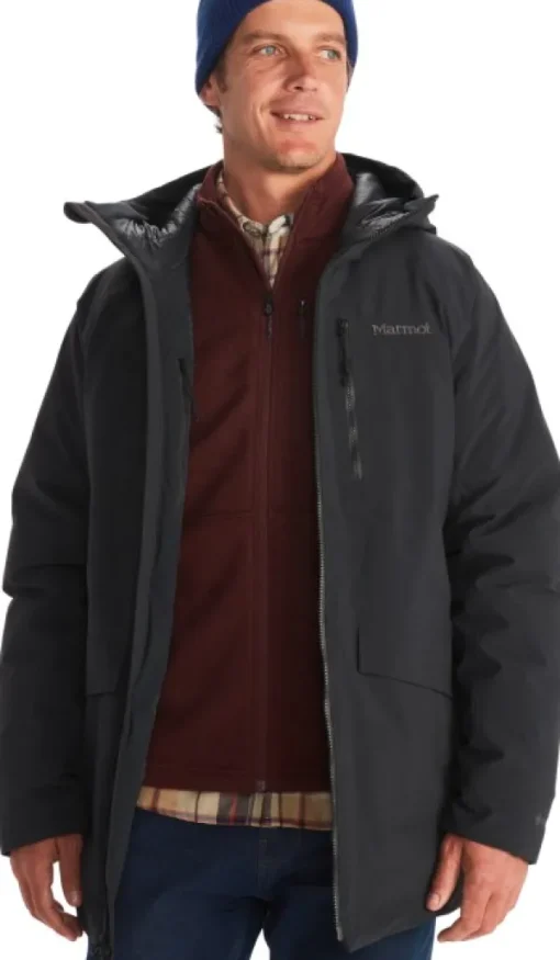 Oslo GORE-TEX untuvatakki, musta-Marmot Discount