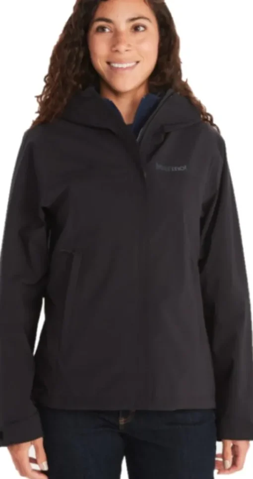 Marmot PreCip Pro Jacket naisten tekninen takki, musta Clearance