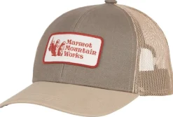 Retro Trucker Hat Sandbar/Vetiver-Marmot Best