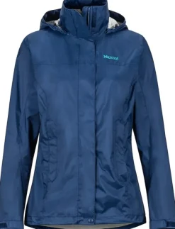 W's PreCip Eco -sadetakki naisille, sininen-Marmot New