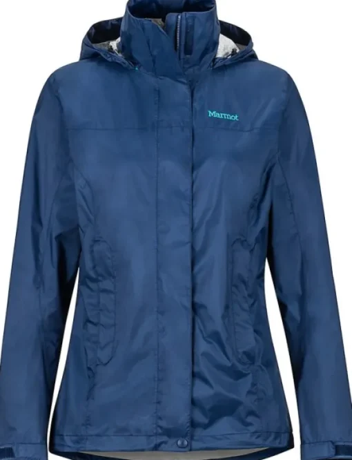 W's PreCip Eco -sadetakki naisille, sininen-Marmot New