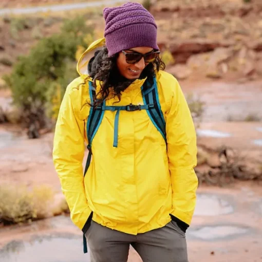 W's PreCip Eco -sadetakki naisille, musta-Marmot Clearance