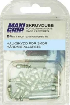 jäänastat + työkalu, 24 kpl-MaxiGrip Discount