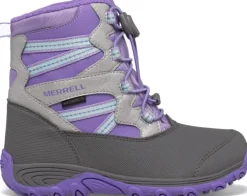 Kids Outback Snow Boot lasten talvikenkä, violetti/hopea-Merrell Best