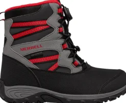 Merrell Kids Outback Snow Boot 2.0 WP lasten talvikengät, punainen/musta New