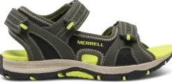 Kids Panther Sandal 2.0, Olive-Merrell Hot