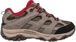 Moab 3 Low Waterproof Junior/Dam Boulder/Red-Merrell Sale