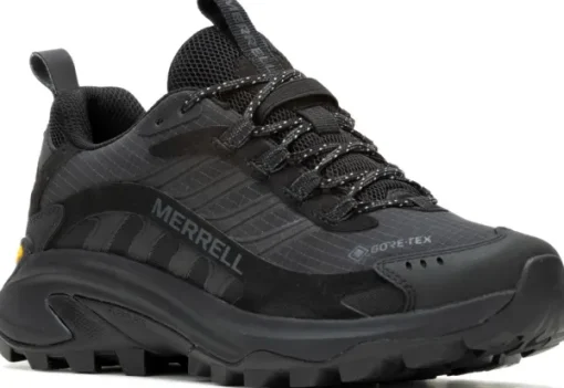 Merrell Moab Speed 2 GTX naisten vaelluskengät, musta/musta Sale