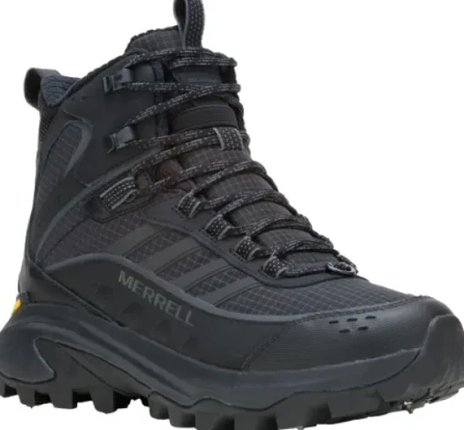 Merrell Moab Speed 2 Thermo Mid WP Spike Triple naisten nastakengät, Black Hot