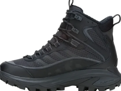 Merrell Moab Speed 2 Thermo Mid WP Spike Triple naisten nastakengät, Black Hot