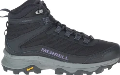 Moab Speed Thermo Mid WP Spike nastalliset naisten talvikengät, musta-Merrell Online