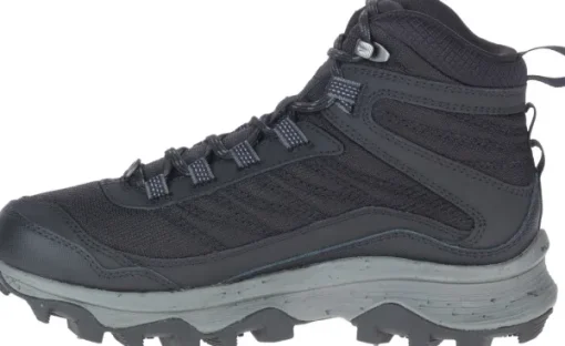 Moab Speed Thermo Mid WP Spike nastalliset naisten talvikengät, musta-Merrell Online
